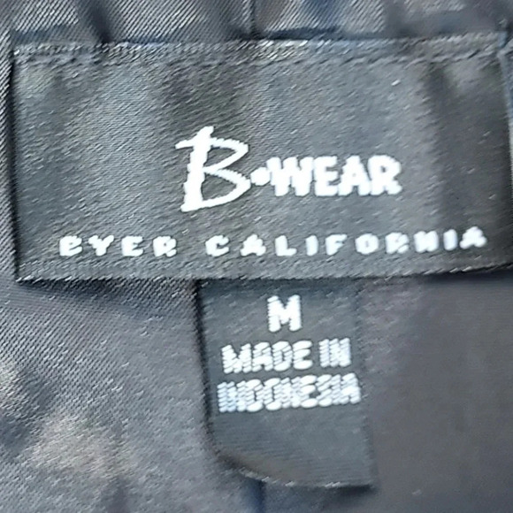 NWT Byer Caifornia Short Sleeve Hook&Eye Closure Grey Medium Fully Lined Blazer - Picture 9 of 13